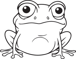 Frog Coloring Page