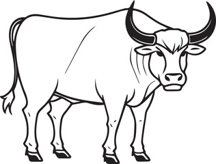 Cow Coloring Page