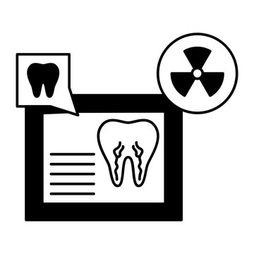 black tooth x-ray dental radiograph clip art preview
