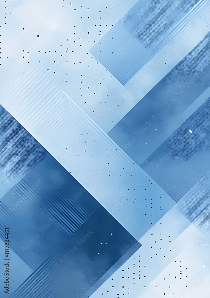 Poster geometric lines pattern.
