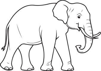 Elephant Coloring Page