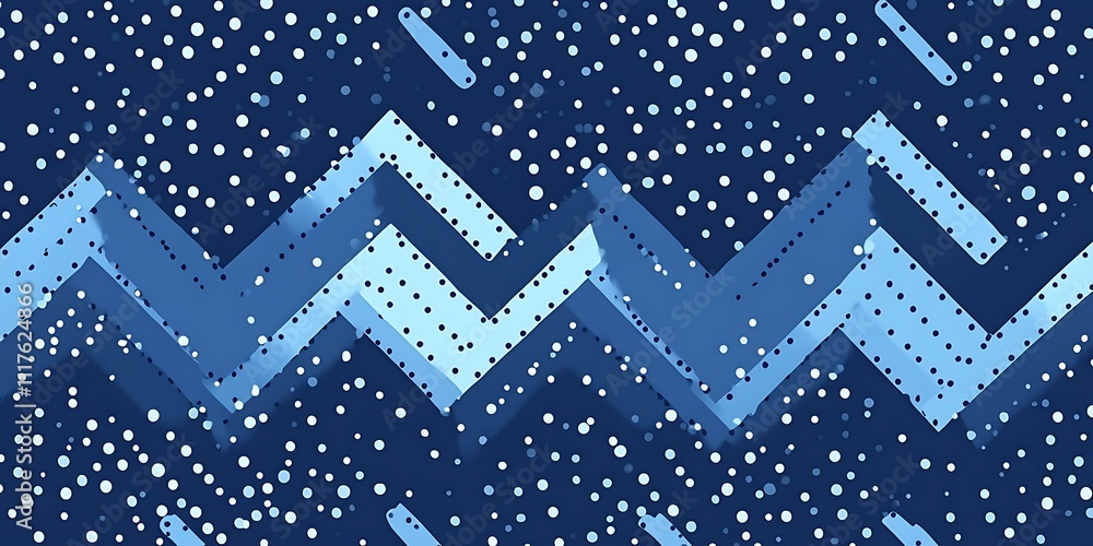 Poster geometric lines pattern.