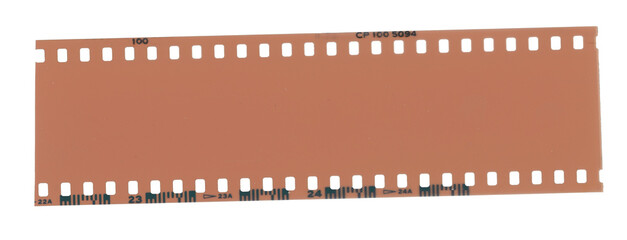 négatif couleur 35 mm, PNG sur fond transparent