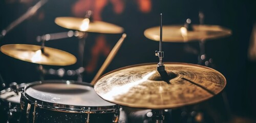 Obraz premium Elegant Music Studio Interior with Instruments and Soundproofing