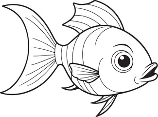 Fish Coloring Page