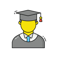 Student vector icon