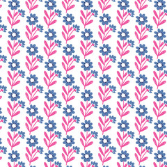 seamless pattern with hearts and stars