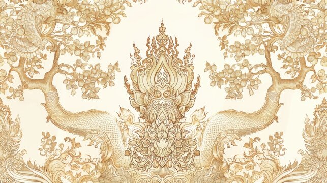 Timeless Elegance of Thai Pattern Art