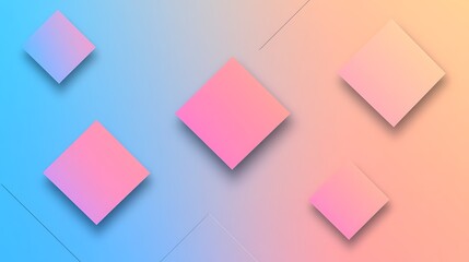 A modern background with squares