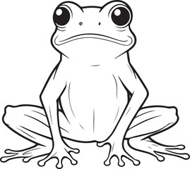 Frog Coloring Page
