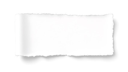white paper ripped message background