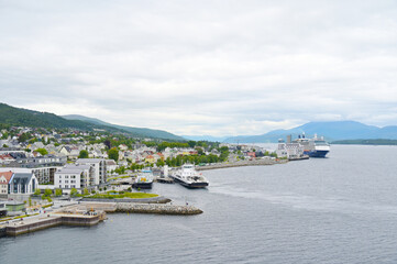 Fototapeta premium Molde, Norwegen