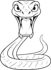 Snake Coloring Page