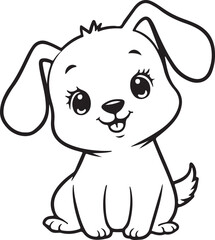 Dog Coloring Page