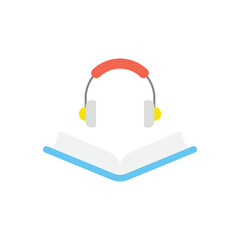 Audio Books vector icon