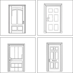 Door Coloring Page