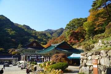 temples and mountains