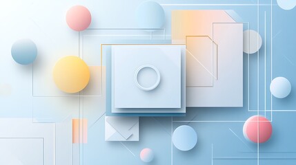 A modern background with squares