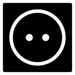 Fototapeta premium socket icon