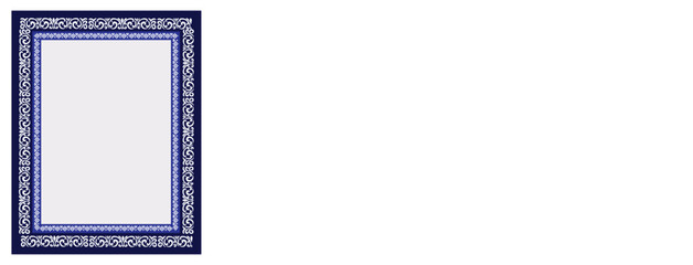 Seamless floral wall pattern of the Mughal era Pattern on the palace, Jaipur, Mughal Traditional colorful arch gate vector pattern, Mughal floral traditional ornament with an arch and a motif borders © NT House