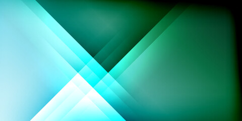 Fototapeta premium Bright lines background. Gradient geometric template wallpaper
