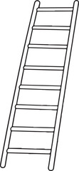 Ladder Coloring Page