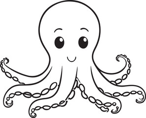 Octopus Coloring Page