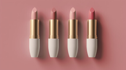 Obraz premium mock up lipstick design 