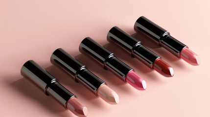 Obraz premium mock up lipstick design 