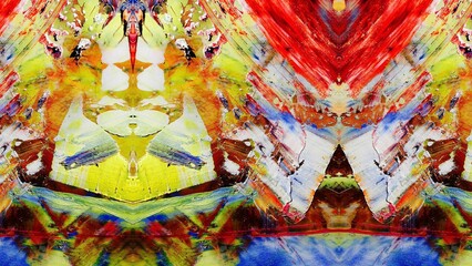 Abstract art background . Hand painting artwork on canvas .