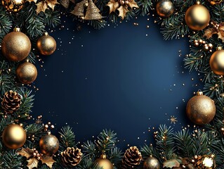 seamless of  Christmas card