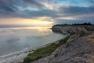 Scenic Lunada Bay coastal view