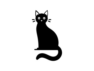 Cat Logo Design Illustration