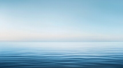 A feeling of clarity and calm, with the clear blue sky refreshing and serene from the morning atmosphere.