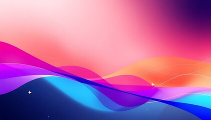 abstract background with waves