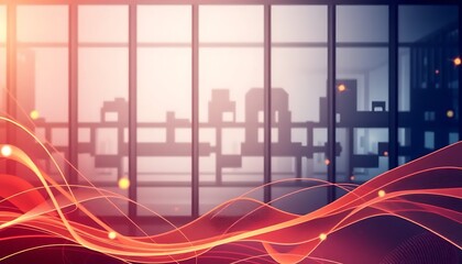 abstract business background with lines