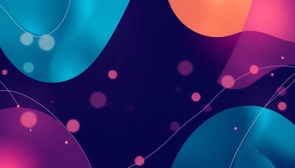 abstract background with circles