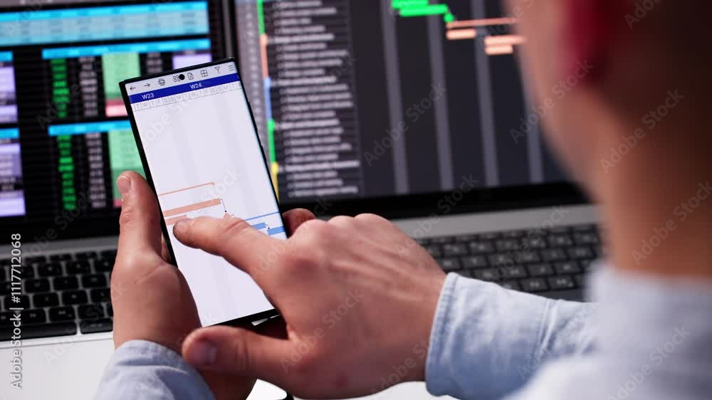 Aufkleber gantt gantt software project