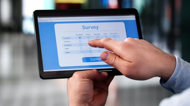 Online Feedback Or Business Survey Form