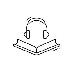 Audio Books vector icon