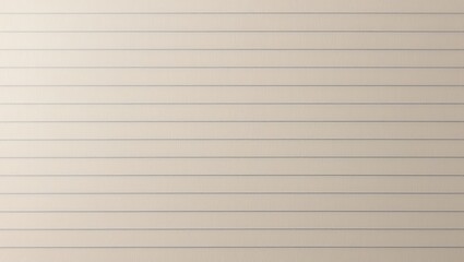 Naklejka premium Beige lined paper background, simple and clean.
