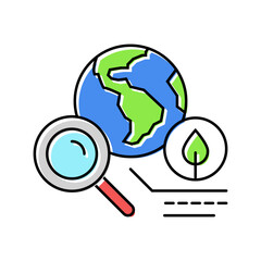 global collaboration energy policy color icon vector. global collaboration energy policy sign. isolated symbol illustration