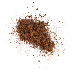 Coconut coir substrate forming a pile