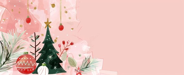 tarjeta navidad minimalista