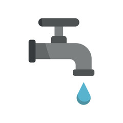 Faucet icon designed with a clean and modern concept, perfect for elevating your digital designs