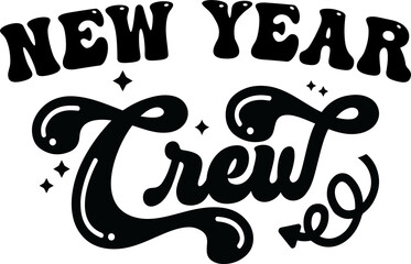 Obraz premium new year crew