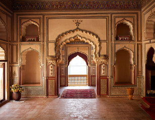 Palatial Indian Haveli with Intricate Details