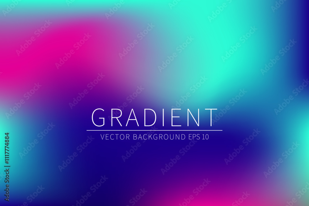 Poster abstract multicolored blurred gradient background. soft gradient background for use in graphic desig