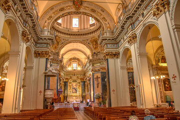 Fototapeta premium France. Nice. Cathedral of Saint Reparata