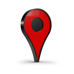 3d map pointer pin location